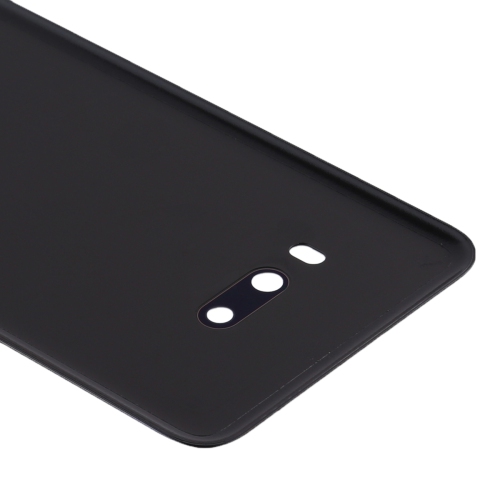 Replacement Back Housing Glass Cover With Camera Lens For LG G8X ThinQ - New Aurora Black