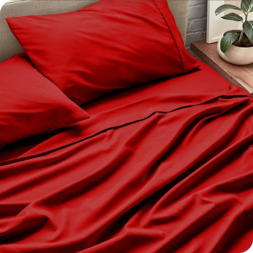 Bare Home Sheet Set - Premium 1800 Ultra-Soft Microfiber - Double Brushed - Hypoallergenic - Wrinkle Resistant