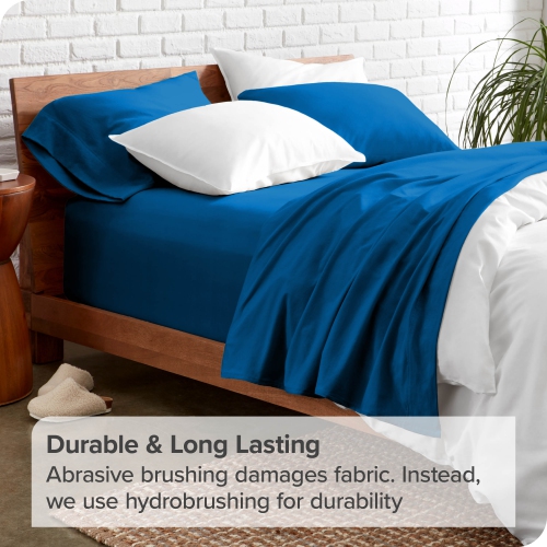 Bare Home Sheet Set - Premium 1800 Ultra-Soft Microfiber - Double Brushed - Hypoallergenic - Wrinkle Resistant