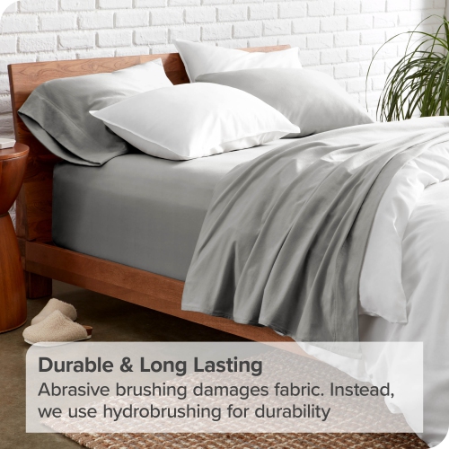 Bare Home Sheet Set - Premium 1800 Ultra-Soft Microfiber - Double Brushed - Hypoallergenic - Wrinkle Resistant