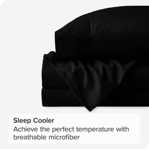 Bare Home Sheet Set - Premium 1800 Ultra-Soft Microfiber - Double Brushed - Hypoallergenic - Wrinkle Resistant