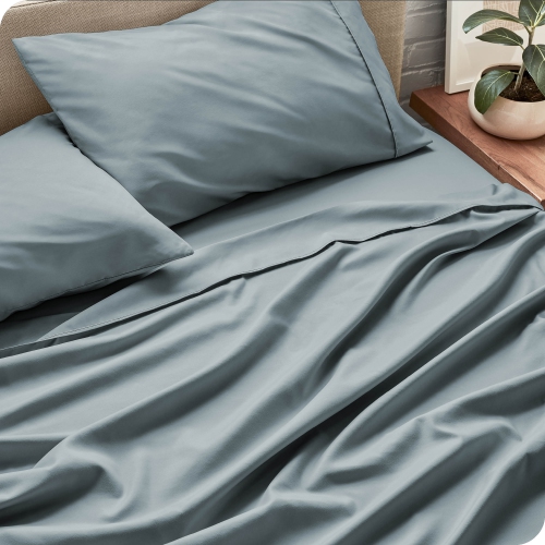 Bare Home Sheet Set - Premium 1800 Ultra-Soft Microfiber - Double Brushed - Hypoallergenic - Wrinkle Resistant