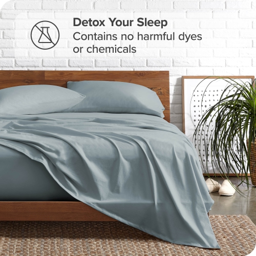 Bare Home Sheet Set - Premium 1800 Ultra-Soft Microfiber - Double Brushed - Hypoallergenic - Wrinkle Resistant