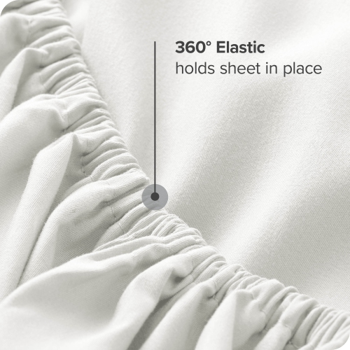 Bare Home Sheet Set - Premium 1800 Ultra-Soft Microfiber - Double Brushed - Hypoallergenic - Wrinkle Resistant