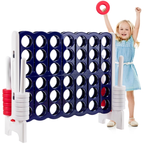 TOPBUY  Jumbo 4-To-Score Giant Game Set Giant 4 In A Row Game Set