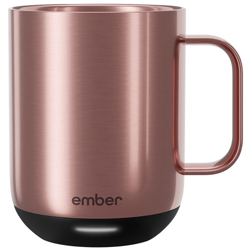 Tasse intelligente à régulation thermique de 295 ml Mug 2 d'Ember - Rose doré