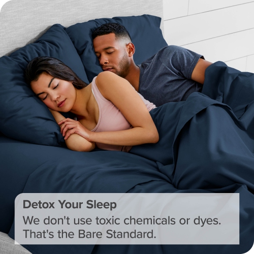 Bare Home Flannel Sheet Set 100% Cotton, Velvety Soft Heavyweight - Double Brushed Flannel - Deep Pocket