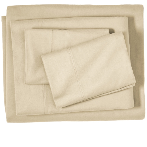 Bare Home Flannel Sheet Set 100% Cotton, Velvety Soft Heavyweight - Double Brushed Flannel - Deep Pocket