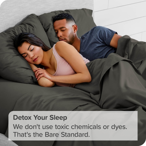 Bare Home Flannel Sheet Set 100% Cotton, Velvety Soft Heavyweight - Double Brushed Flannel - Deep Pocket