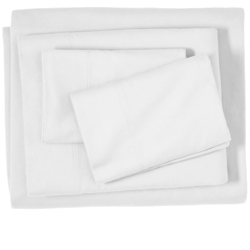 Bare Home Flannel Sheet Set 100% Cotton, Velvety Soft Heavyweight - Double Brushed Flannel - Deep Pocket