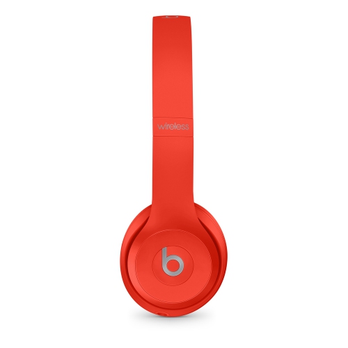 Beats by Dr. Dre Solo3 Icon On-Ear Sound Isolating Bluetooth Headphones - Citrus Red