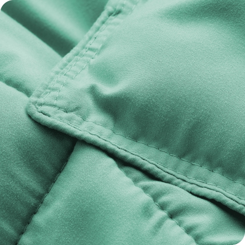 Bare Home Comforter Set - Goose Down Alternative - Ultra-Soft - Hypoallergenic - All Season Breathable Warmth - Twin/Twin XL, Turquoise
