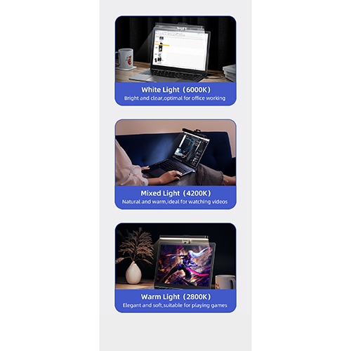 USAMS USB Monitor LED Light Bar - Clip On