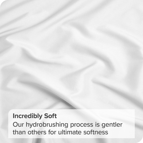 Bare Home Fitted Bottom Sheet - Premium 1800 Ultra-Soft Wrinkle Resistant Microfiber - Hypoallergenic - Deep Pocket - Twin XL, White