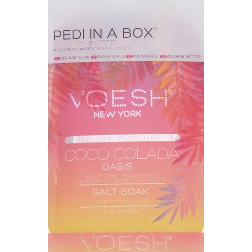 VOESH  Pedi In A Box Deluxe 4 Step, Coco Colada Oasis