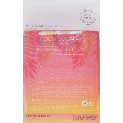 VOESH Pedi In A Box Deluxe 4 Step, Coco Colada Oasis