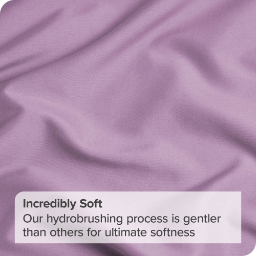 Bare Home Premium 1800 Ultra-Soft Microfiber Pillowcase Set - Double Brushed - Hypoallergenic - Wrinkle Resistant - Standard, Lavender