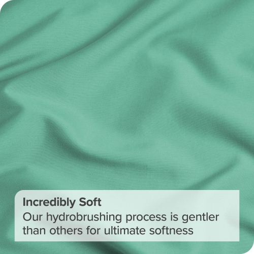 Bare Home Premium 1800 Ultra-Soft Microfiber Pillowcase Set - Double Brushed - Hypoallergenic - Wrinkle Resistant - Standard, Turquoise