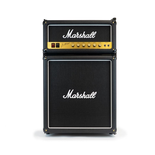 Marshall Black Edition 4.4 cu ft High Capacity Bar Fridge - Amp Style