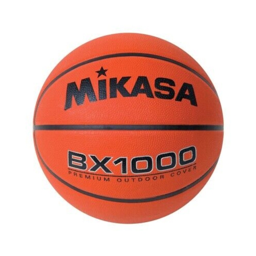 Mikasa BX1000 Series Outdoor Rubber Basketball - Official Size 7
