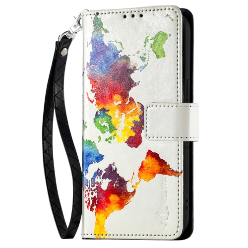 Juvenileway™ Design Folio Series Style Reassurance Flip Case pour Apple iPhone 12 mini – World