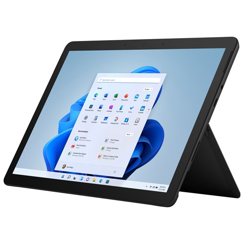 Microsoft Surface Go 3 10.5" 128GB Win 11 S LTE Tablet w/ Intel Core i3 - Black - Exclusive Retailer