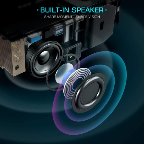 VANKYO Performance V600 Native 1080P LED Projector, 4000 Lux HDMI Projector with 300” Display - Compatible with TV Stick, HDMI, VGA, USB, Xbox,