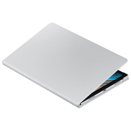 Samsung Book Cover Case for Galaxy Tab A8 - Silver