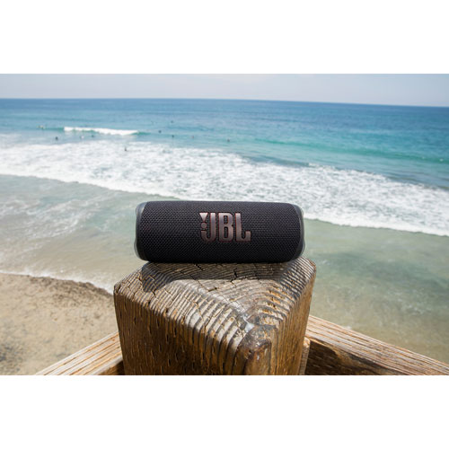 JBL Flip 6 Waterproof Bluetooth Wireless Speaker - Black