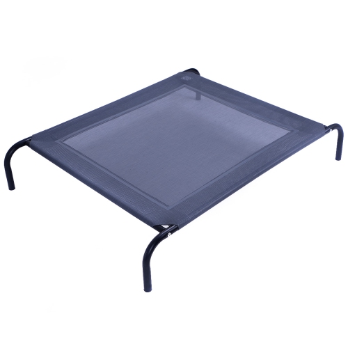 Topbuy Steel Frame Elevated Dog Cat Bed Large Pet Cot Indoor Outdoor