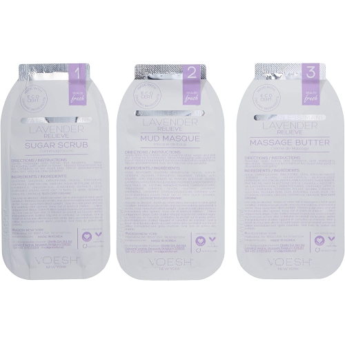 VOESH Mani In A Box Waterless 3 Step - Lavender Relieve