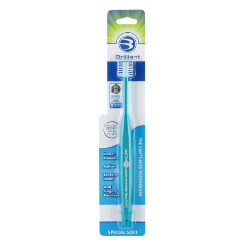 Brilliant Special Soft Toothbrush for Post Chemo, Surgery, Compromised Oral Health, Softest Brilliant Toothbrush