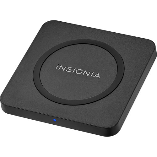Insignia 15W Qi Wireless Charging Pad - Black - Only at Best Buy