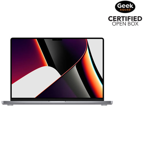 Open Box - Apple MacBook Pro 16" (2021) - Space Grey (Apple M1 Pro Chip / 1TB SSD / 16GB RAM) - English