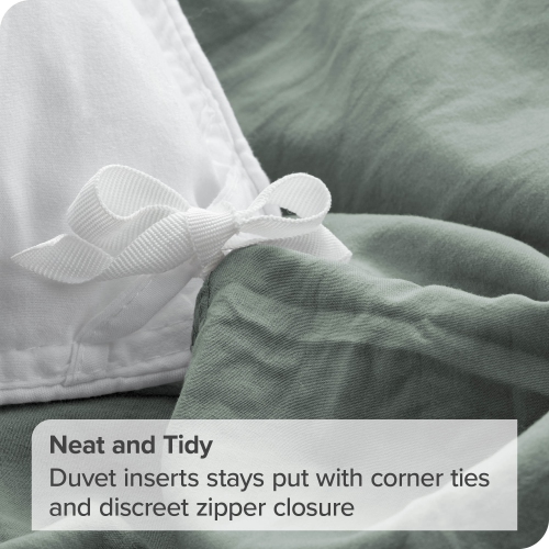 Bare Home Washed Duvet Cover and Sham Set - Premium 1800 Ultra-Soft Brushed Microfiber - Hypoallergenic, Stain Resistant - Queen, Slate