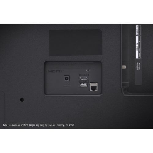 LG UR640S 50" 4K Ultra HD 60Hz 19 ms GTG IPS LED Commercial TV - Ashed Blue -