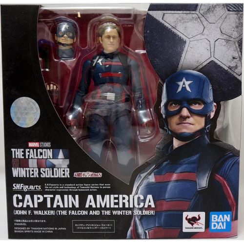 The Falcon and the Winter Soldier 6 Inch Action Figure S.H. Figuarts - Captain America John F. Walker