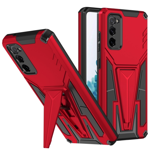 Samsung Galaxy S20 FE 5G Phone Case with Built In Fusion Stand for Hands Free View Dual Layer TPU PC Heavy Duty Slim Protective Cover Kickstand