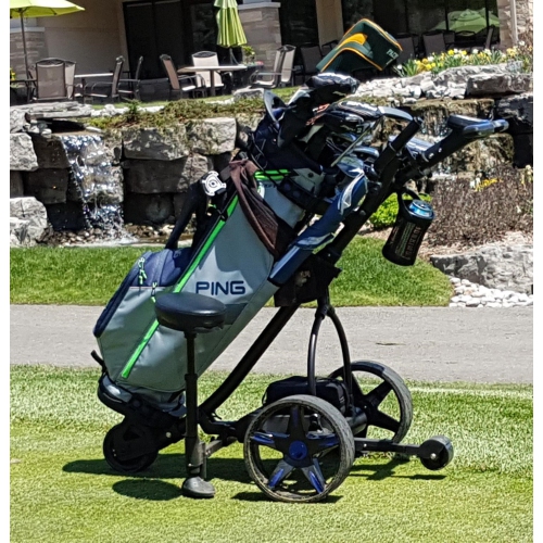 RBSM Sports G93S Foldable Electric Golf Cart e-Golf Trolley without Seat