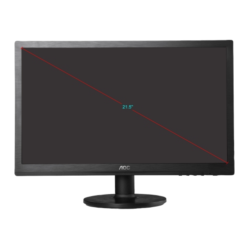 AOC E2260S 21.5" 1080p HD LED Backlit IPS LCD Monitor by AOC - Refurbished condition - Image 4