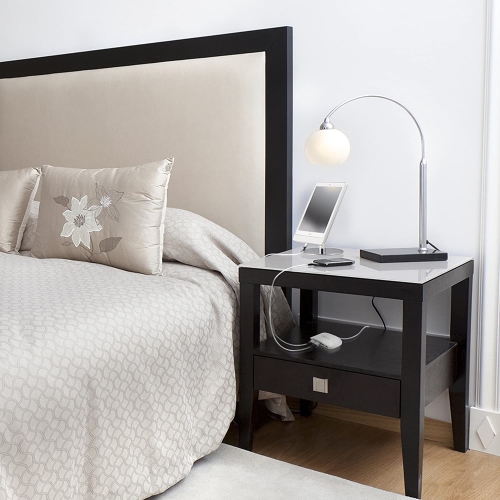 Philips - Charging Station with 4 USB Ports 4.8A, White