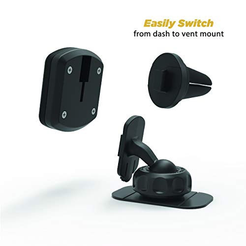 COSCHE E2DM Support magnétique pour téléphone ou GPS pour voiture, maison, bureau