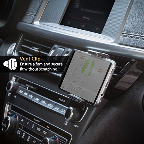 Scosche VWDSM2 SCOSCHE Support voiture universel 3 en 1 pour grille d'aération, fenêtre et tableau de bord à ventouse pour