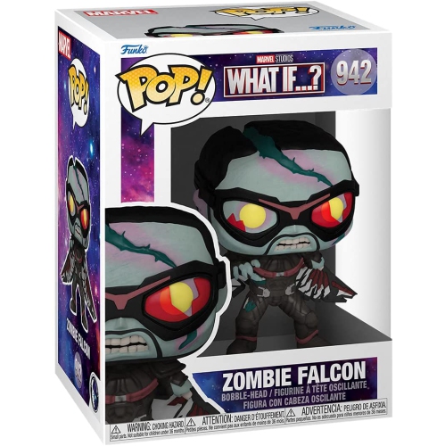 Pop Marvel What If 3.75 Inch Action Figure - Zombie Falcon #942