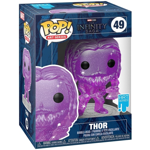 Pop Marvel The Infinity Saga 3.75 Inch Action Figure Art Series - Thor #49