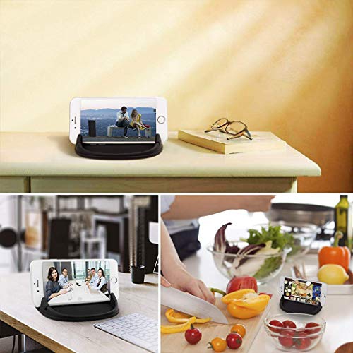 Loncaster Car Phone Holder, Car Phone Mount Silicone Car Pad Mat for Various Dashboards, Slip Free Desk Phone Stand