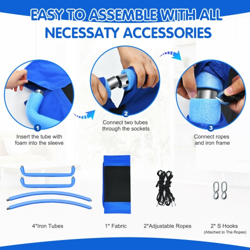 Gymax 700lb Giant 60'' Platform Tree Swing for Kids and Adults