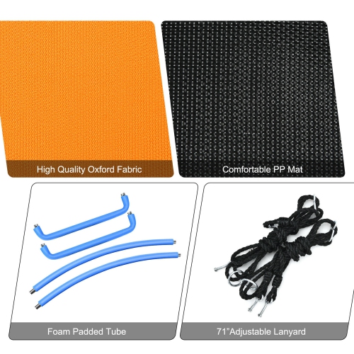 Gymax 700lb Giant 60'' Platform Tree Swing for Kids and Adults