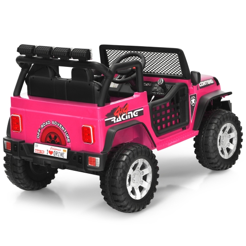 Gymax 12V Electric Kids Ride On Car Truck w/ MP3 Horn 2.4G Remote Control