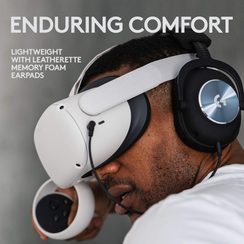 Logitech G PRO Wired Stereo Gaming Headset Made for Oculus Quest 2